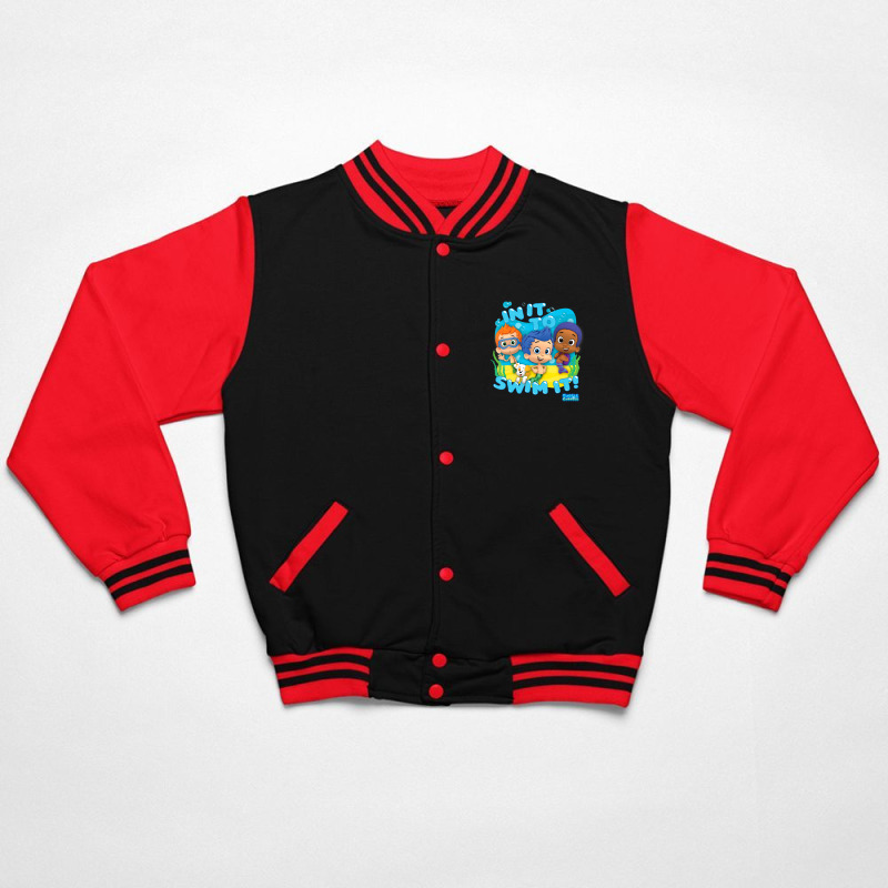 Bubble Guppies In It To Swim It Bomber Jacket | Artistshot