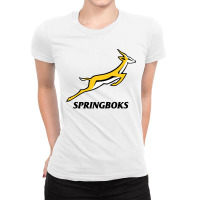 South Africa National Rugby Merchandise Ladies Fitted T-shirt | Artistshot