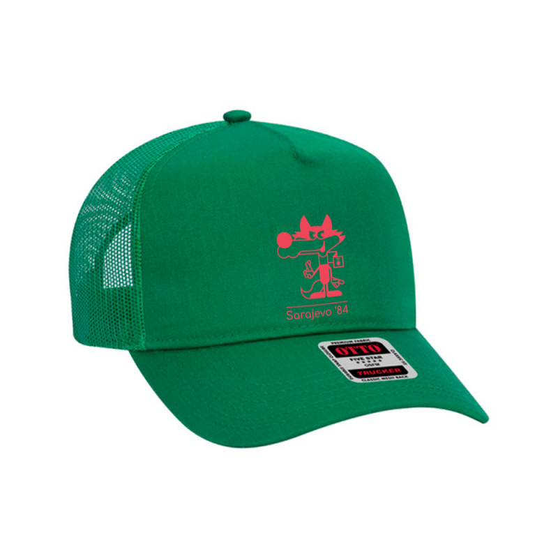 Winter Olympics Sarajevo Mesh Back Trucker Hat | Artistshot