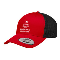 Keep Calm And Embrace Nihilism Retro Trucker Cap | Artistshot