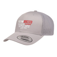 Team Leader Office Leadership Influencer Management Boss Retro Trucker Cap | Artistshot