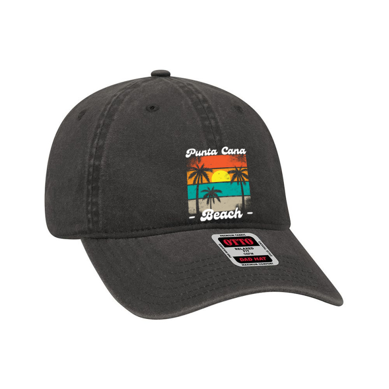 Punta Cana Dominican Republic Beach Dyed Cap by spreadshirt.com/Wolf shop | Artistshot