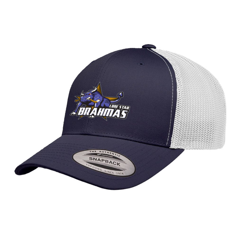 Lone Star Brahmas Retro Trucker Cap by SNOWFLAKE | Artistshot