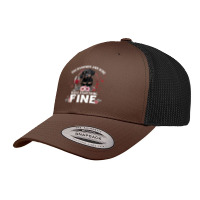 Dachshund Wiener Dog And Wine Make Everything Fine Drink Wine And Dog Retro Trucker Cap | Artistshot