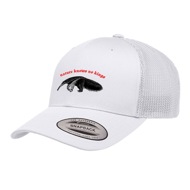 Nature Knows No Kings Nihilist Anteater Design Retro Trucker Cap by qulonuhun | Artistshot