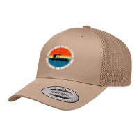 Sorry What I Said While Docking The Pontoon Boat Meme T Shirt Retro Trucker Cap | Artistshot