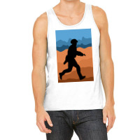 Siluet Millitary Troops Walk Art Tank Top | Artistshot