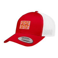 Abstract  Rainbow  Arcs  Pastel  Palette   51940149 Retro Trucker Cap | Artistshot