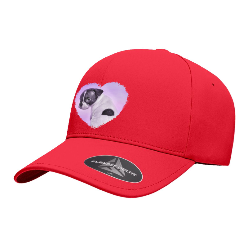 Boston Terrier Puppy Seamless Cap | Artistshot