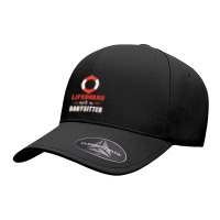 Mens Life Guard Not A Babysitter Seashore Marine Police Duty Premium Seamless Cap | Artistshot