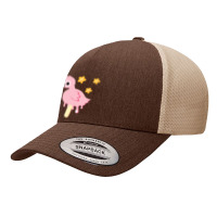 Star Flamingo Flying Yupoong Trucker Cap | Artistshot