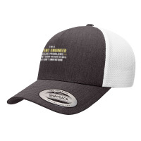 Patent Engineer I Solve Problems Funny Gift Yupoong Trucker Cap | Artistshot