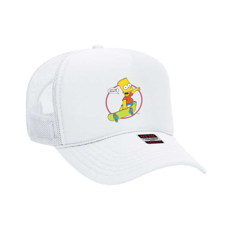 The Simpsons Bart Simpson Eat My Shorts Foam Trucker Hat by Gibbons Washburn | Artistshot