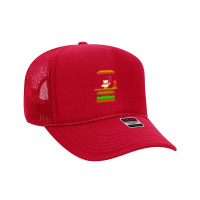 Burger Time Retro 80's Arcade Game Design Foam Trucker Hat | Artistshot