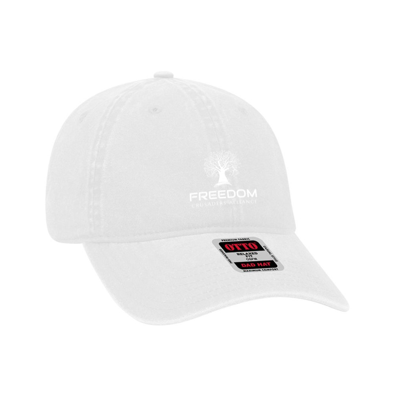 Freedom Crusaders Alliance White Essential Dyed Cap | Artistshot