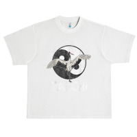 Tai Chi Yin Yang Crane Chinese Martial Arts Retro Vintage Urban Heavy T-shirt | Artistshot