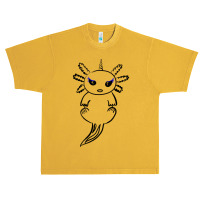 Coloring Book Axolotlcorn Relaxing-g0dgh Urban Heavy T-shirt | Artistshot