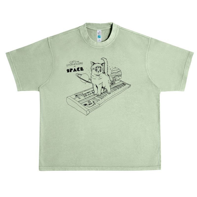 Cats On Synthesizers In Space Cat Owner Urban Heavy T-shirt | Artistshot