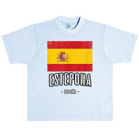 Estepona Spain Es Flag City Top Bandera Ropa Urban Heavy T-shirt | Artistshot