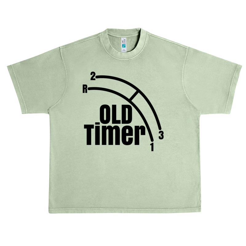 Funny Old Timer Car Truck Manual Column Shift Three Speed Gift Urban Heavy T-shirt by apolitery | Artistshot