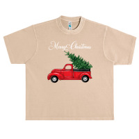 Vintage Wagon Merry Christmas   Tree On Car Xmas Vacation Sweatshirt Urban Heavy T-shirt | Artistshot