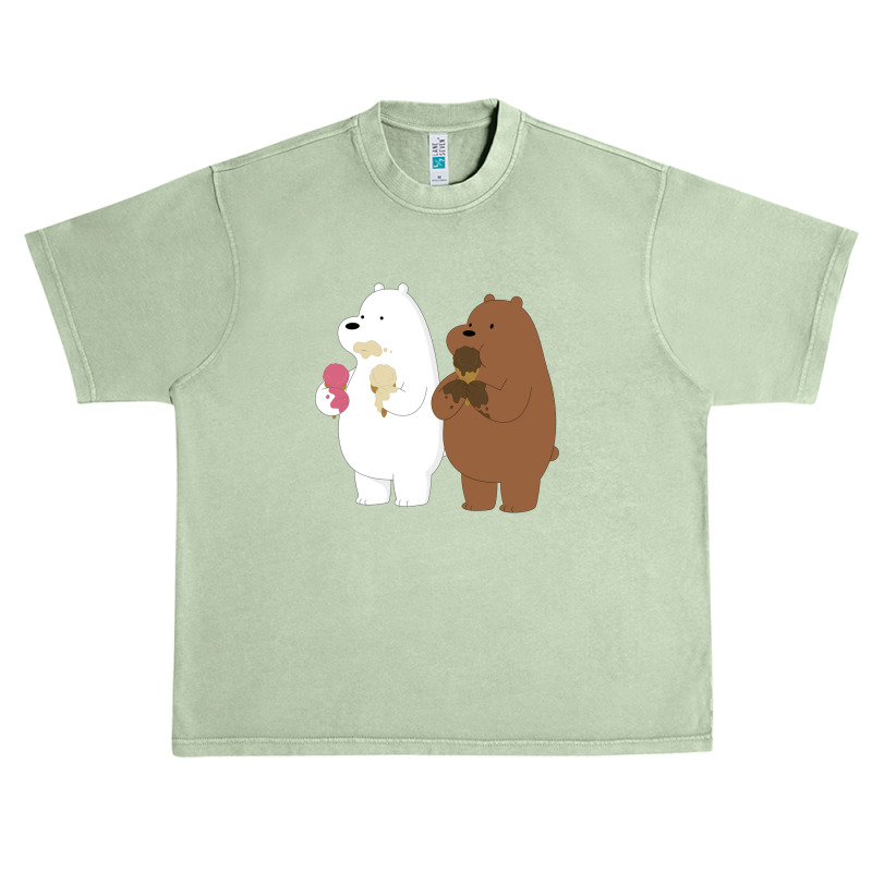 We Bare Bears Ice Cream Urban Heavy T-shirt by creaker | Artistshot