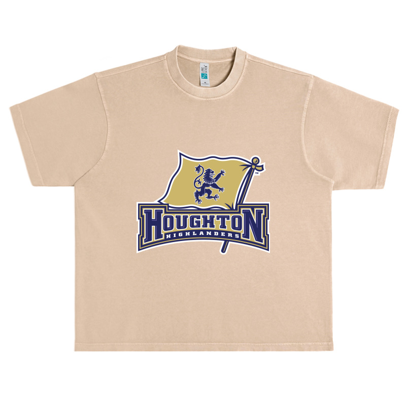 Hou`ght`on Col`le`ge Hig`hlan`ders Urban Heavy T-shirt by Miquilas | Artistshot