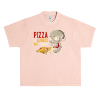 Pizza Is Always The Answer Urban Heavy T-shirt | Artistshot