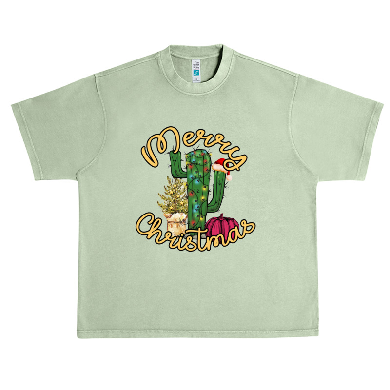 Cactus Christmas Vacation Urban Heavy T-shirt by Evelyn D Adkins | Artistshot