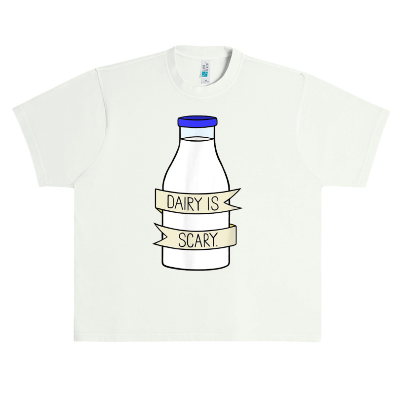 Dairy Is Scary Veganlactose Intolerant Urban Heavy T-shirt | Artistshot