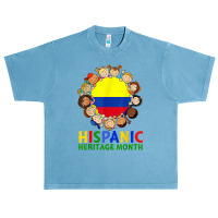 Hispanic Heritage Month Colombia Kids Boys Girls Urban Heavy T-shirt | Artistshot