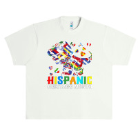 Hispanic Heritage Month Dinosaur Kid Boy Girl Toddler Latino Urban Heavy T-shirt | Artistshot