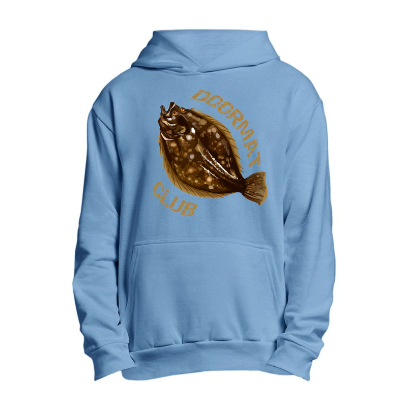 Flounder  Fluke  Doormat Club Urban Pullover Hoodie | Artistshot