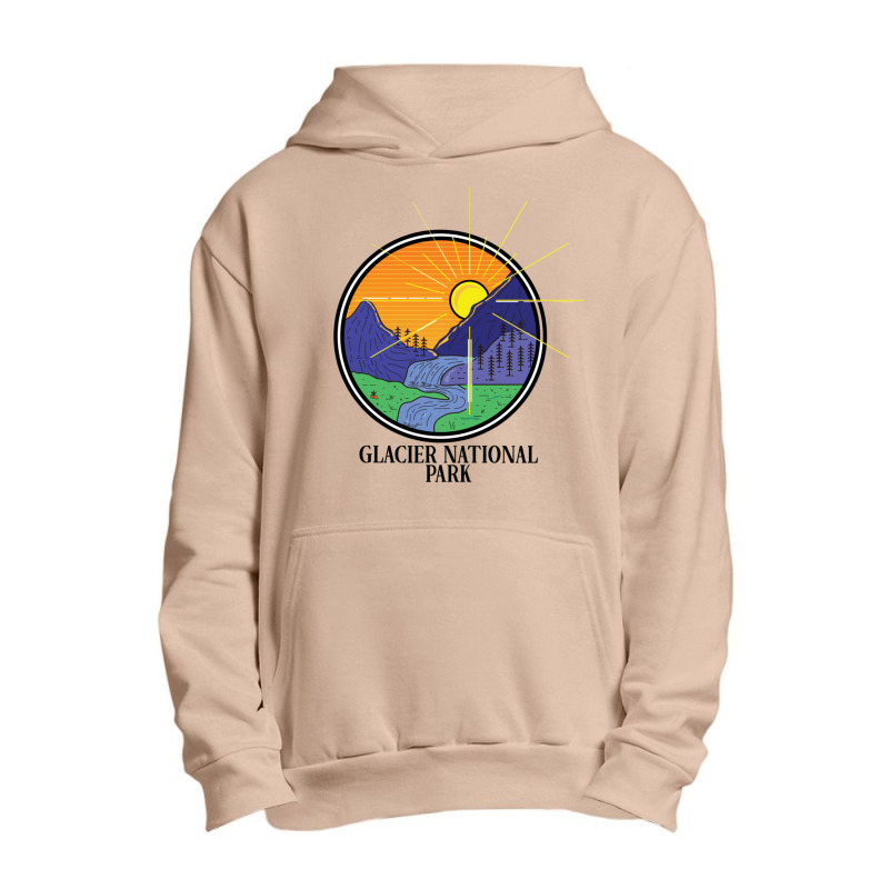 Glacier National Park Urban Pullover Hoodie by ALICIAWITTENMYER | Artistshot