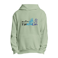 Thriatlon Woman Fitted Urban Pullover Hoodie | Artistshot