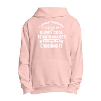 Super Cool Team Manager Funny Baseball Soccer Gift Urban Pullover Hoodie | Artistshot