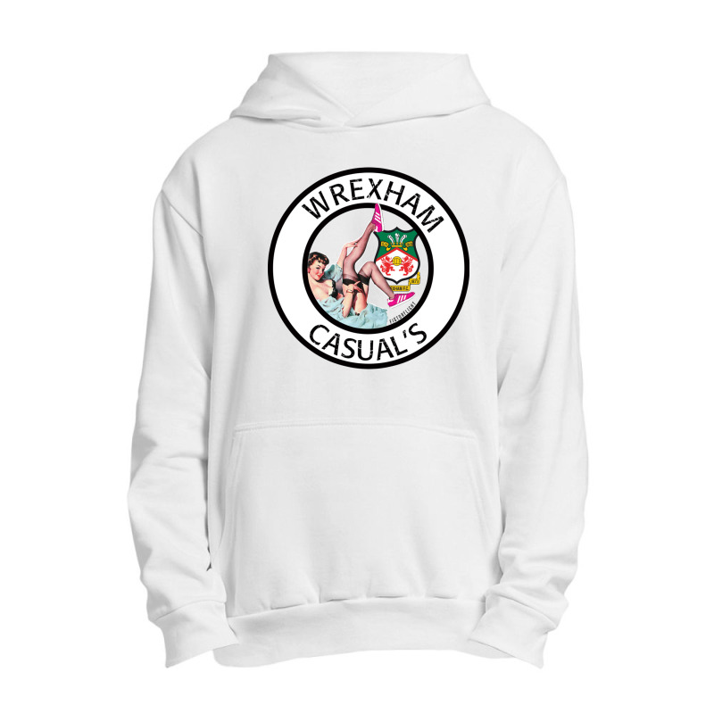 Wrexham Casuals Urban Pullover Hoodie by cm-arts | Artistshot