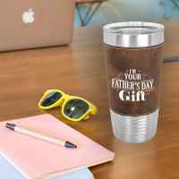 I Am Your Father's Day Papa Father's Day Sweatshirt Leatherette Tumbler | Artistshot