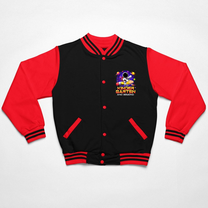 To Kindergarten And Beyond Astronaut Back To School Boys Bomber Jacket by kentuckykonpha9 | Artistshot