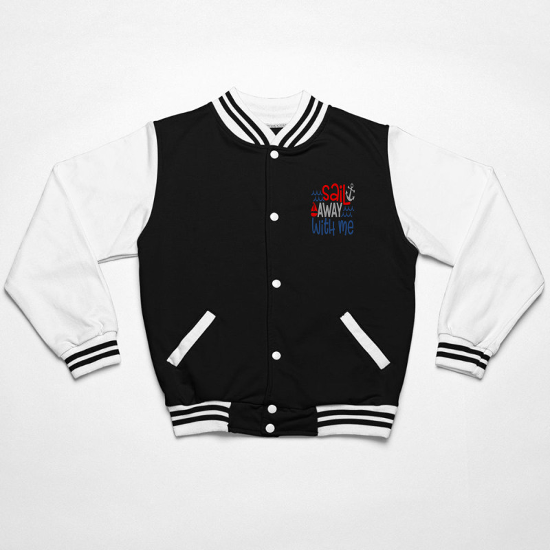 Sail Away With Me Bomber Jacket | Artistshot