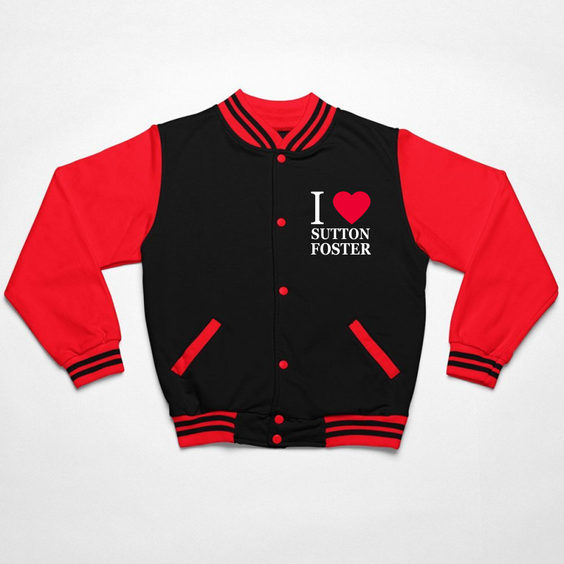 I Heart Sutton Foster 2 Bomber Jacket by cm-arts | Artistshot