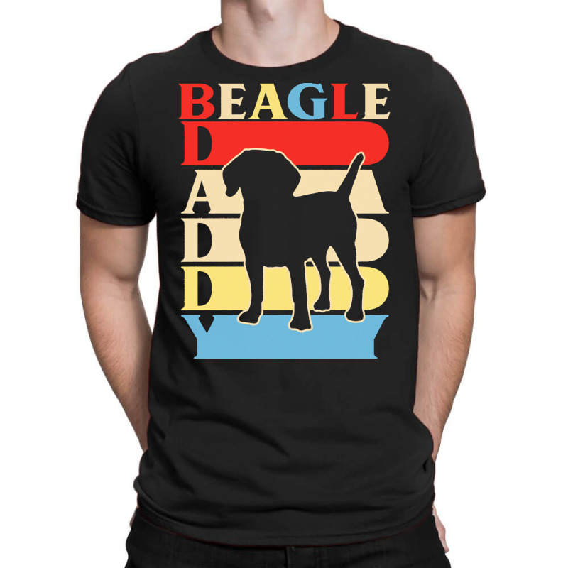 Beagle Daddy Fathers Day T  Shirt Beagle Daddy Funny Daddy Papa Gifts T-shirt | Artistshot