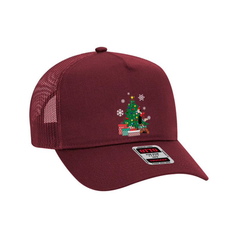 Olive Oyl Around The Christmas Tree Popeye Mesh Back Trucker Hat | Artistshot