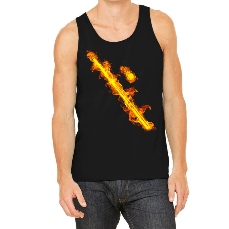 Billiards T  Shirt Fire Billiards Cue Stick And Billiard Ball T  Shirt Tank Top | Artistshot