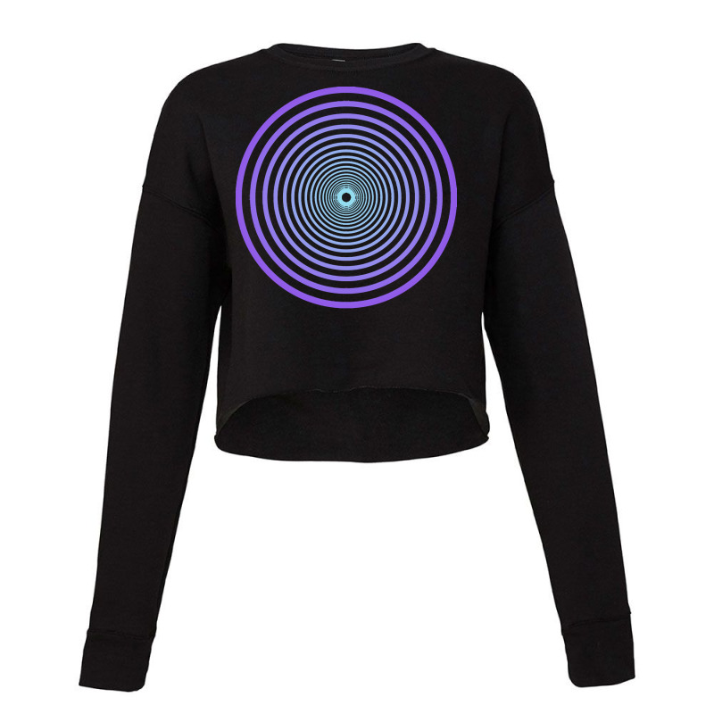 Hypnotic T  Shirt Hypnotize Royal Purple T  Shirt Cropped Sweater by ortizaiyana293 | Artistshot