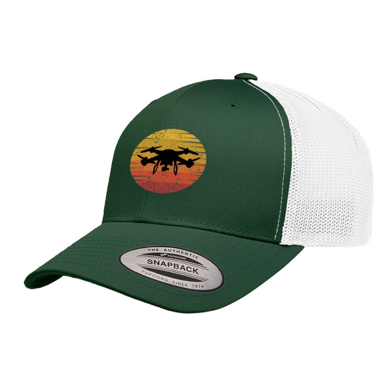 Fpv Drone Racing Quadcopters Rc Pilot Aerial Sports Vintage Retro Retro Trucker Cap by Tasteful Tees | Artistshot