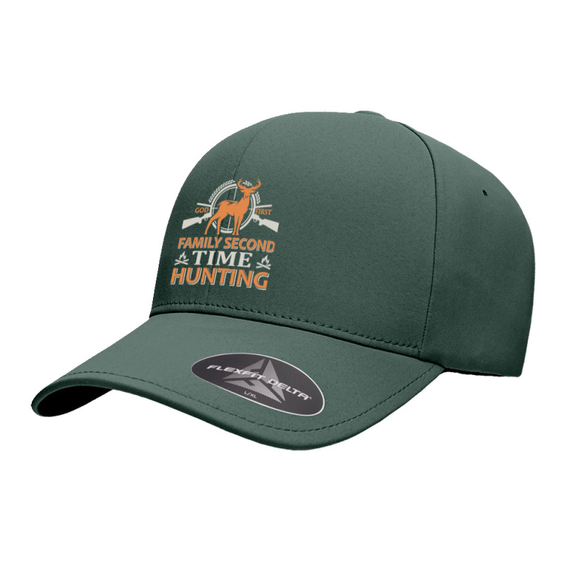 Hunting Hunt Gone Fishing Be Back Soon To Go Hunting 57 Hunter Seamless Cap | Artistshot