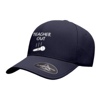 Retired Teacher Out Mic Drop Retirement End Of School Year T Shirt Seamless Cap | Artistshot