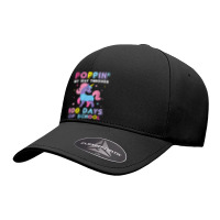 Poppin' My Way Through 100 Days Of School Unicorn Pop It Seamless Cap | Artistshot