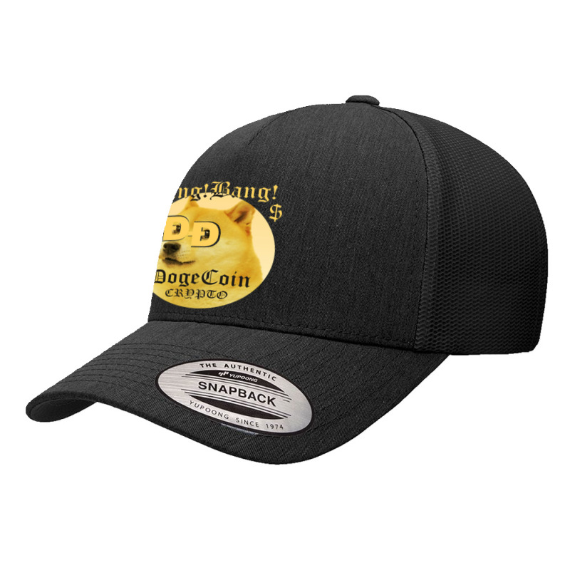 Dogecoin Crypto Gang! Bang! Yupoong Trucker Cap | Artistshot